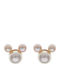 Disney Minnie Mouse Kids Earrings Studs with Stones from Gold 9K