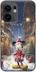 Xmas Cartoons Mickey Oppo Reno 13 F 5g Black TPU Black Silicone
