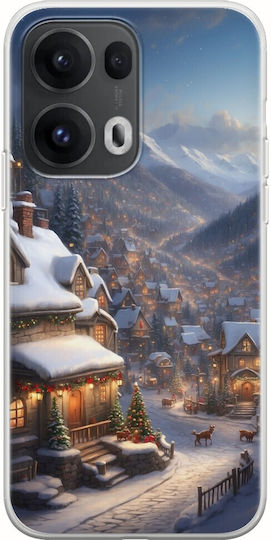 Gemütliches Weihnachtsdorf Oppo Reno 13 Pro 5g Flexibles TPU Transparentes Silikon