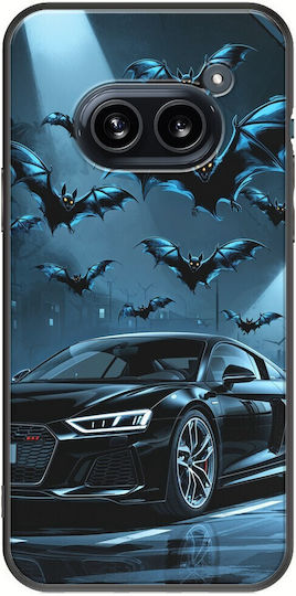 Mitternachtsflucht Nothing Phone 2a 5g Schwarz TPU Schwarzes Silikon