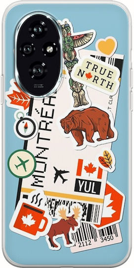 Ticket To Montreal Honor 200 5g Flexible TPU Transparent Silicone