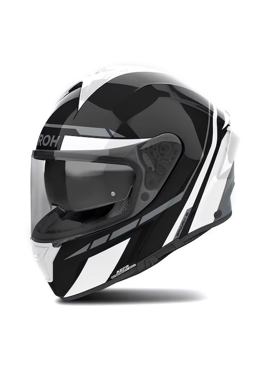 Airoh Spark 2 Spinner White Gloss Motorcycle He...