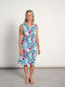 Summer Midi Dress Light Blue