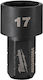 Milwaukee M12 Fptr Mw Καρυδάκι Εξάγωνο Διάμετρος 17mm