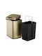 Relaxdays Coș de Gunoi Plastic cu Senzor Negru 12lt 1buc