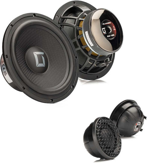 Gladen Set Auto-Lautsprecher Sigma 165,2 AC mit 175W RMS (2 Weg)