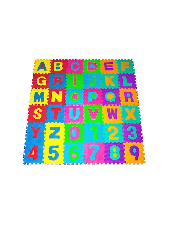 Deuba Kids Educational Floor Puzzle with Letters 36pcs