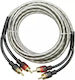 Audio System Cable RCA male - RCA male 0.75m