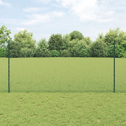 vidaXL Plasă Sârmă Module Verde 1.2x25m Tăiat L...
