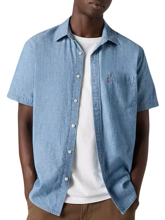 Levi's Sunset 1 Short-sleeved Denim Shirt Light...