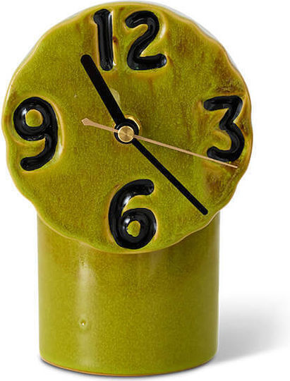 HK Living Analog Green Tabletop Clock HK Living Analog Green Tabletop Clock