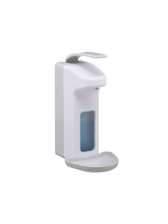 Relaxdays Spender Kunststoff Weiß 1000ml