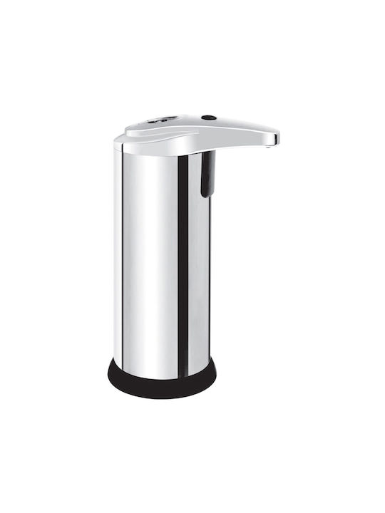 Verk Group Dispenser Μεταλλικό με Αυτόματο Διανομέα Ασημί 200ml