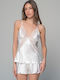 Milena by Paris Summer Bridal Babydoll Ivory 004199-Ivory