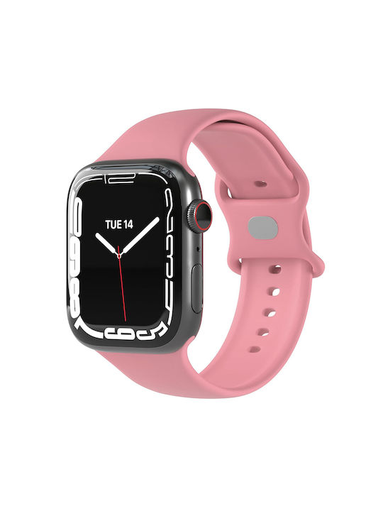 Techsuit Λουράκι Ροζ (Apple Watch (1-10, SE, SE 2) - Apple) Techsuit Λουράκι Ροζ (Apple Watch (1-10, SE, SE 2) - Apple)