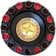 Relaxdays Roulette Game 16 Shot Glasses Multicolor