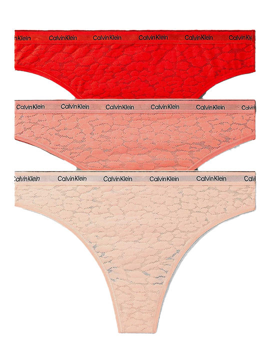 Calvin Klein Hohe Taille Damen Brasilien 3Pack ...