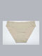 Damen Slip Nahtlos Beige