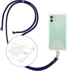 Universelles Handy-Nackenband Blau 1,5m