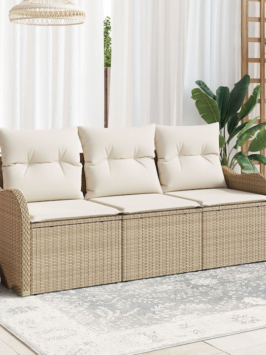 Tree-Seater Sofa Outdoor Rattan with Pillows 55...