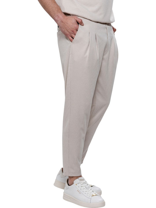 Παντελόνι Ελαστικό σε Slim Εφαρμογή Beige