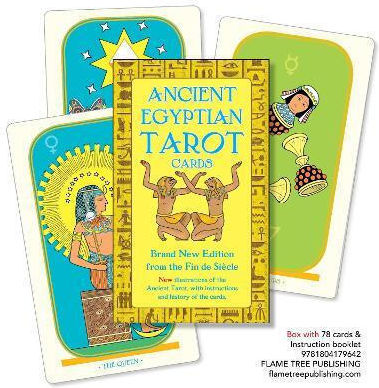 Ancient Egyptian Tarot Card Pack Comte C De Saint-german Publishing