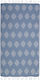 Nef-Nef Homeware Rodrigo Βαμβακερή Μπλε με Κρόσσια 170x90εκ.