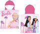 Barbie Kids Beach Poncho Barbie Pink 100 x 50 cm