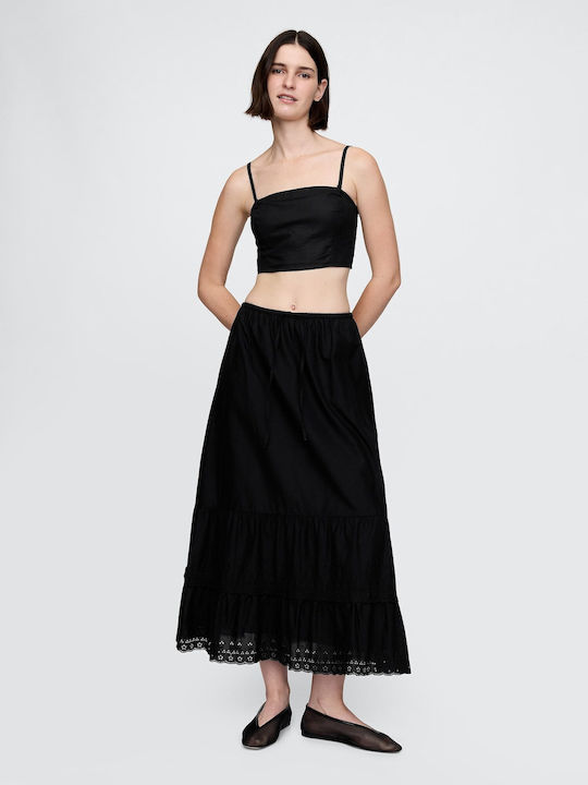 GAP High-waisted Skirt True Black