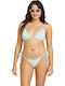 Happy Dance Bells Bikini Slip White/blue