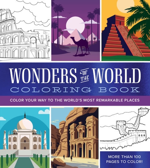 Wunderwelt Malbuch: Koloriere deinen Weg zu den bemerkenswertesten Orten der Welt, mehr als 100 Seiten zum Ausmalen, Herausgeber Chartwell Books, Chartwell Books Inc. U.S. 1212 Wunderwelt Malbuch: Koloriere deinen Weg zu den bemerkenswertesten Orten der Welt, mehr als 100 Seiten zum Ausmalen, Herausgeber Chartwell Books, Chartwell Books Inc. U.S. 1212