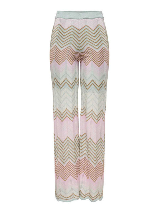 Only Women's Fabric Trousers Cloud Blue/rosea M...