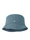 Buff Adventure Fabric Men's Hat Bucket Style Blue