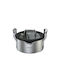 Techwood Tiefer Edelstahl-Topf 1Es / 16cm