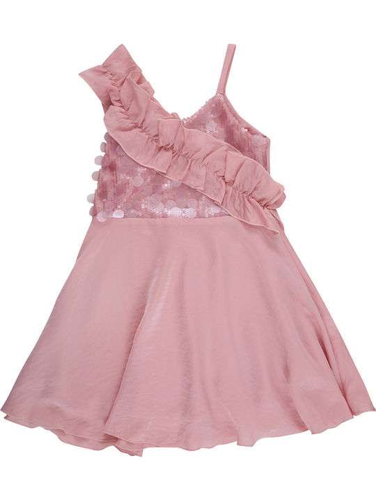 Chief Rochie pentru fete cu Paiete Pink Chief Rochie pentru fete cu Paiete Pink