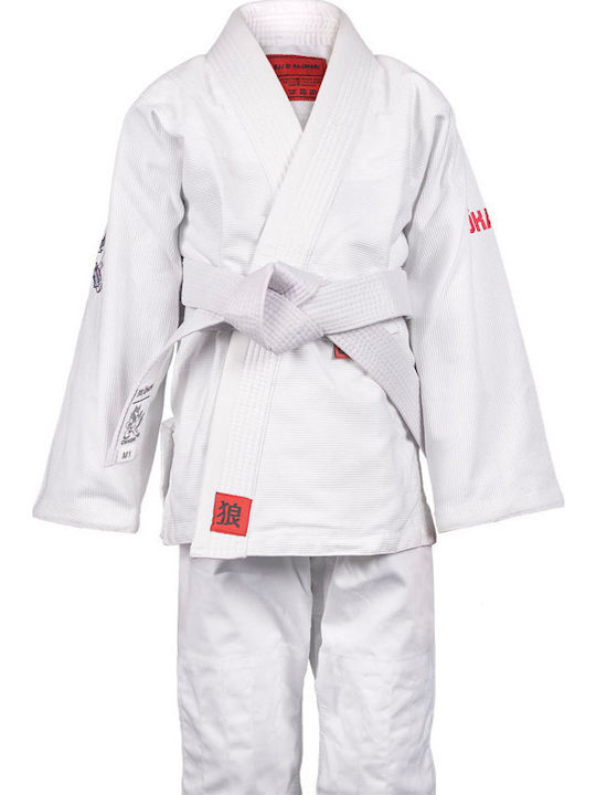 Okami Kids Brazilian Jiu Jitsu Trousers White