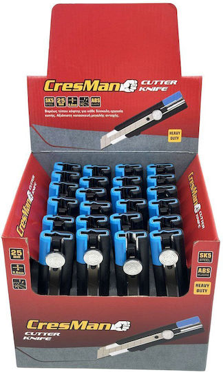 Cresman Carpet Cutter 25mm Sk-5 Stand 24 Pieces 11952