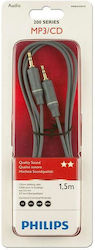 Philips Swa4522s Audio Cable 3.5mm Jack 3.5mm Jack 1.5 M Black