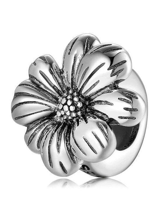Charmy Charm Flower Made of Silver