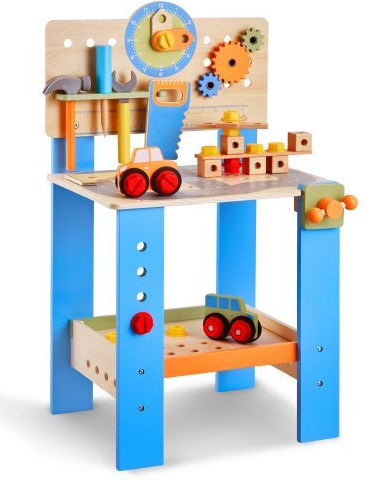 Vevor Wooden Kids Working Bench for 3+ Years 62 Pieces