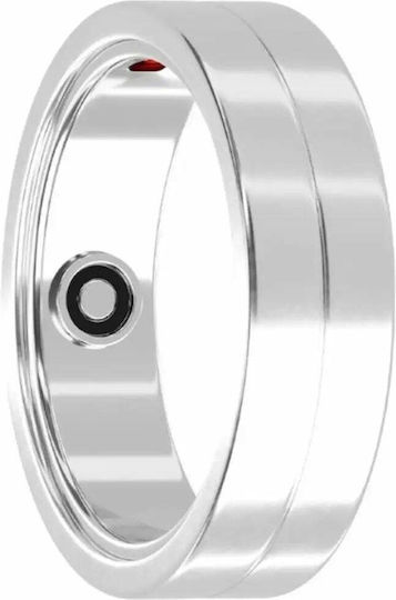 MaxCom mRing MR100 20.7mm Waterproof with Heart Rate Monitor Silver