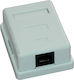 Simple Utp Socket Category 5e Emtex Emt-utp5e-1p-pt