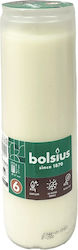 Vegetable Wax Long-Lasting Candle Angela Bolsius 6 Days White