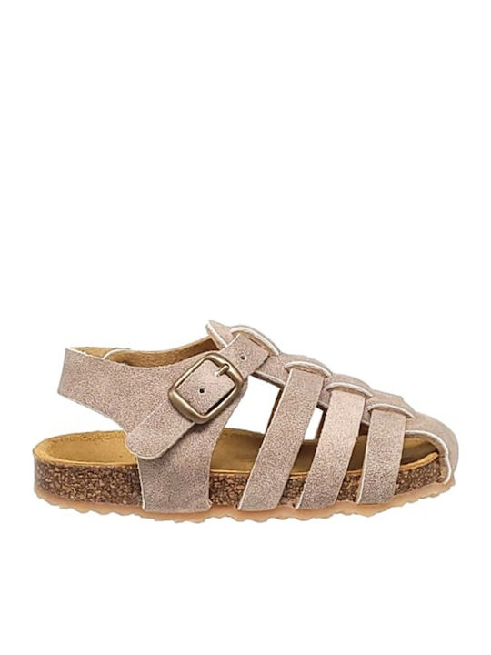 Plakton Kinder Sandalen Anatomisch Beige