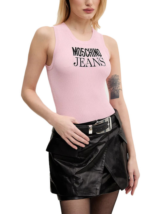 Moschino Μπλούζα Μαύρο-ροζ