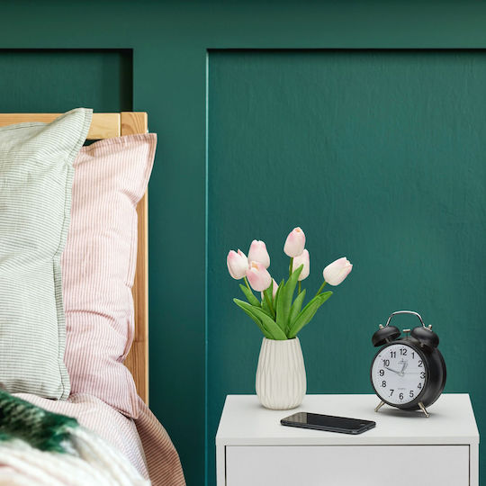 Wooden Bedside Table White 31x41.5x39cm