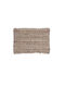 Relaxdays Lucrat manual Covor Rectangular din iută Bej-negru
