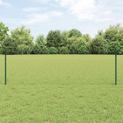 vidaXL Plasă De Sârmă Module Verde 25m