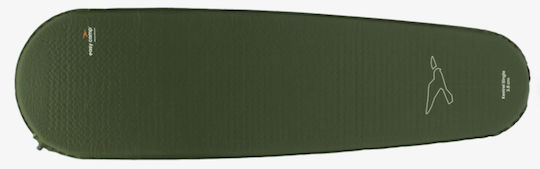 Easy Camp Self-Inflating Single Camping Sleeping Mat 182x51cm Thickness 3.8cm in Green color
