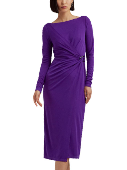 Midi Abendkleid Lila